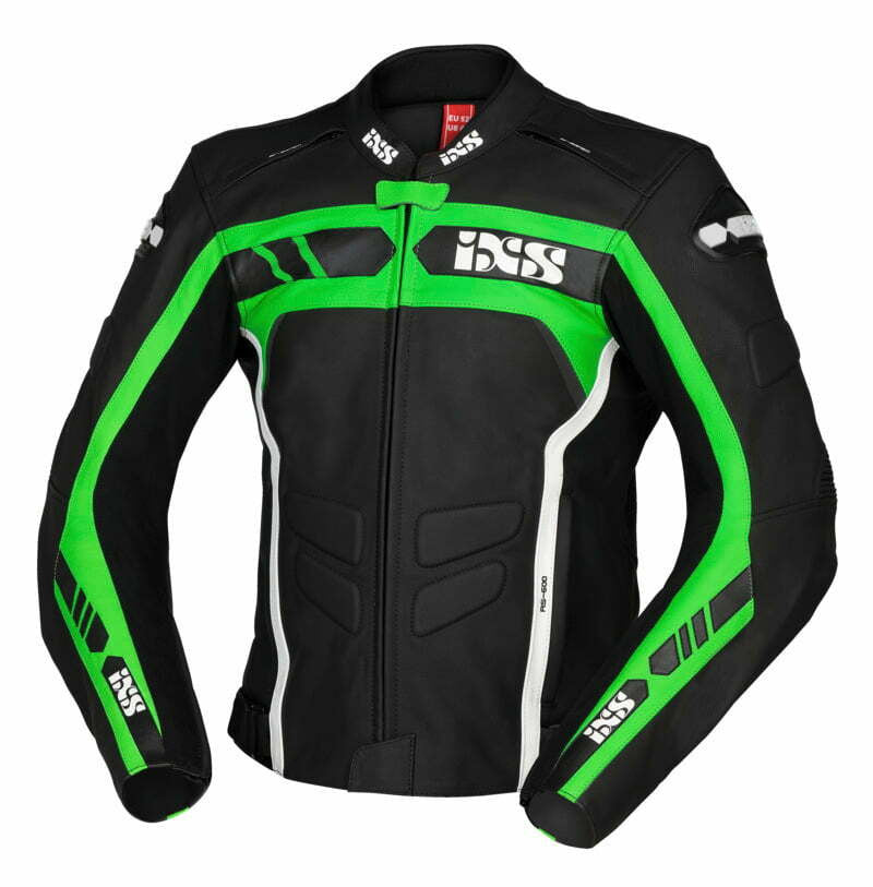 iXS Skinnjacka LD RS-600 1.0 Svart /Grön /Vit