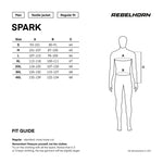 Rebelhorn Textil Mc-Jacka Spark Svart