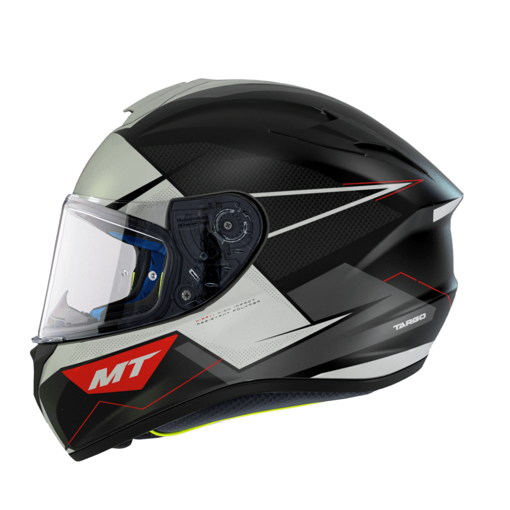 MT Helmets Integral Mc-Hjälm Targo Podium Blanco