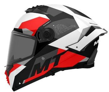 MT Helmets Integral Mc-Hjälm Thunder 4 SV Fade Pearl Withe