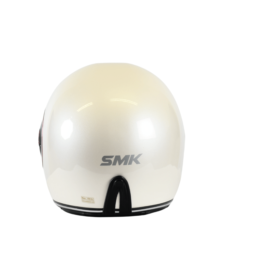 SMK Integral MC helmet retro white /red