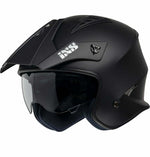 iXS Open Motorcycle Helmet 114 3.0 Black 