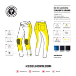 Rebelhorn Dam Kevlar Mc-Jeans Classic II Blue