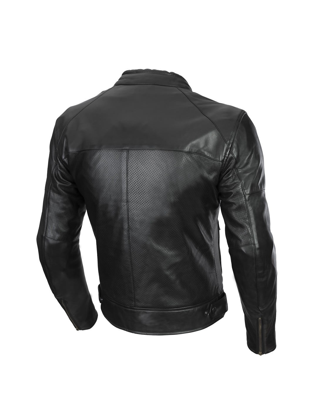 Seca Mc-Skinnjacka Bonneville Perforated Svart