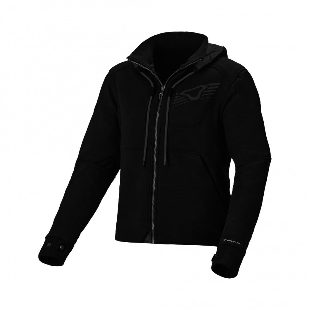 Macna Dam Kevlar Mc-Hoodie District Svart