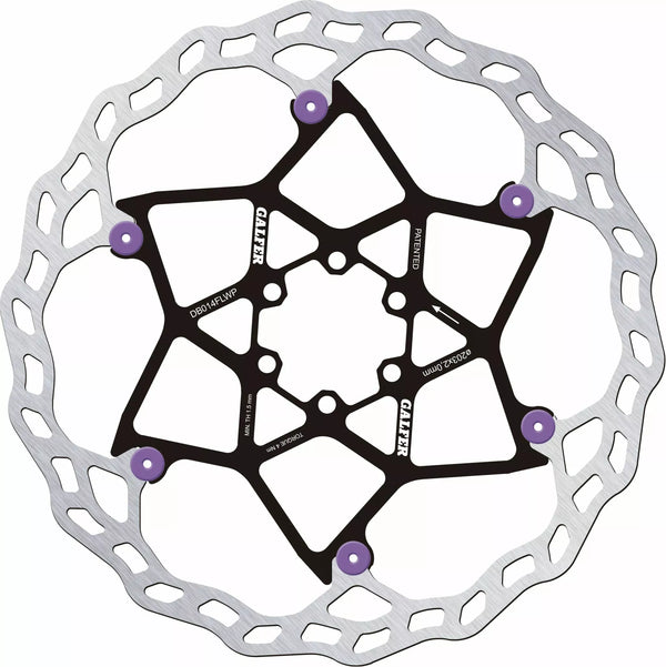 GALFER DISC WAVE FLOAT 203X2.0MM PURP DB014FLWP