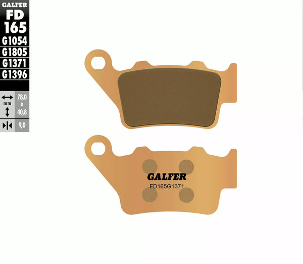GALFER BRAKE PAD SINTERED FD165G1371