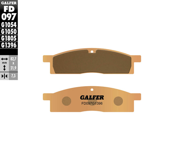 GALFER BRAKE PAD SINTERED OFF ROAD FD097G1396