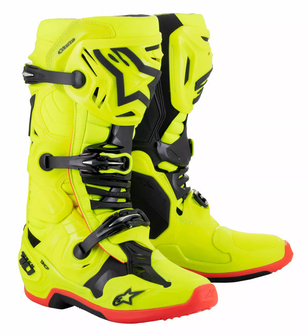 Alpinestars (MX) Boot Tech 10 YLW/BK/RD 11 2010020-533-11
