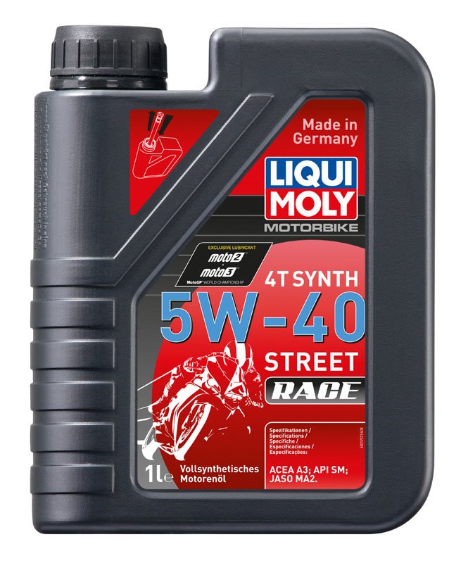 Liqui Moly Motorolja 4T SYNT 5W-40 RACE 1L