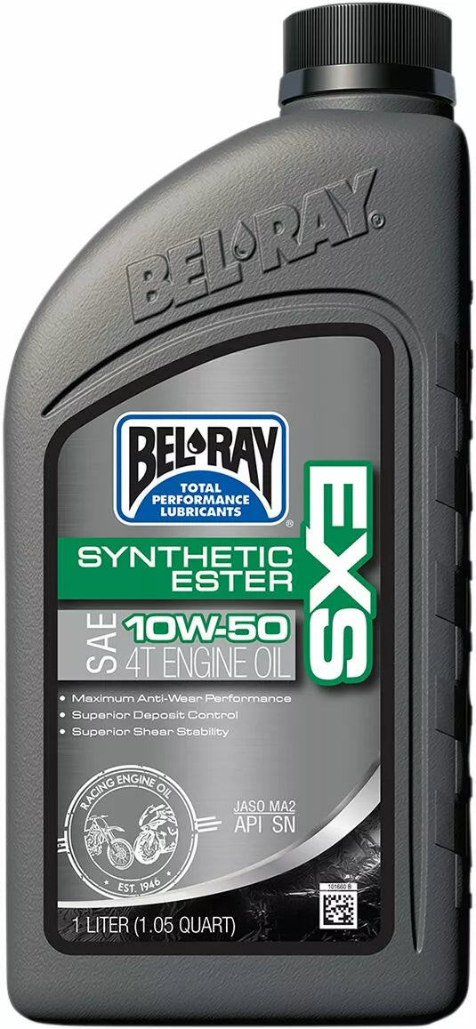 BEL-RAY OIL EXS FULL SYN 4T 10W-50 1L 99160-B1LW