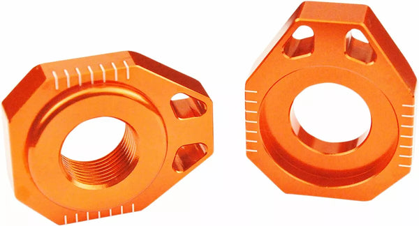 SCAR AXLE BLOCKS KTM ORANGE AB503