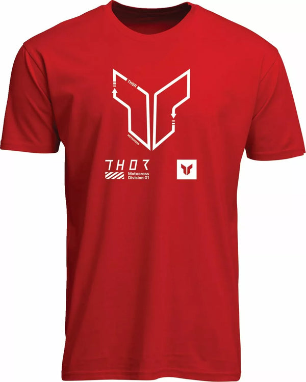 THOR TEE TRAX RED XL 3030-24562