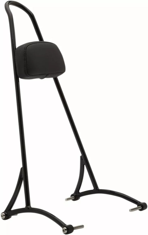 BURLY BRAND SISSY BAR 06 FXD TALL BLK B13-1505b