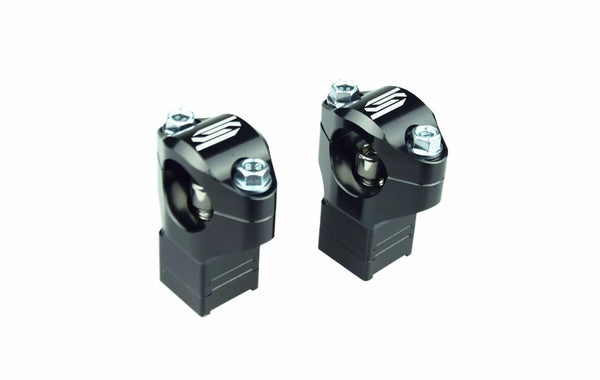 SCAR BAR MOUNTS OE TRIPLE CLAMPS BK P65