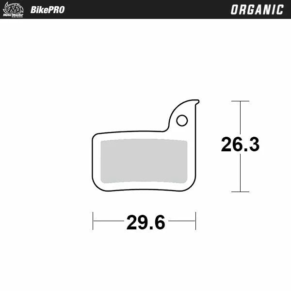 Moto-Master Brake Pad Organic 731741