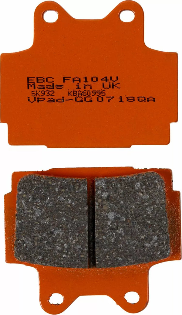 EBC BRAKE PAD FA SER ORGANIC FA104