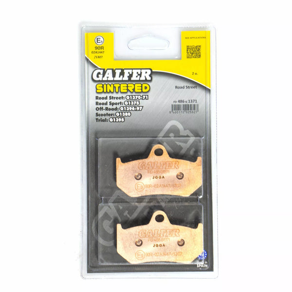 GALFER BRAKE PAD SINTERED FD486G1371