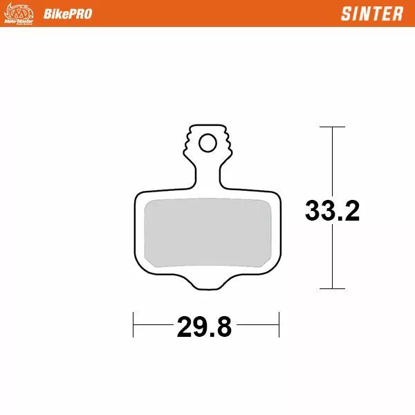 Moto-Master Brake Pad Sinter 730654