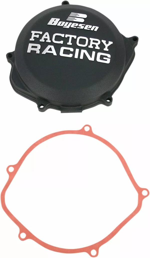 BOYESEN CLUTCH COVER CRF450R 09-16 BK CC-06AB