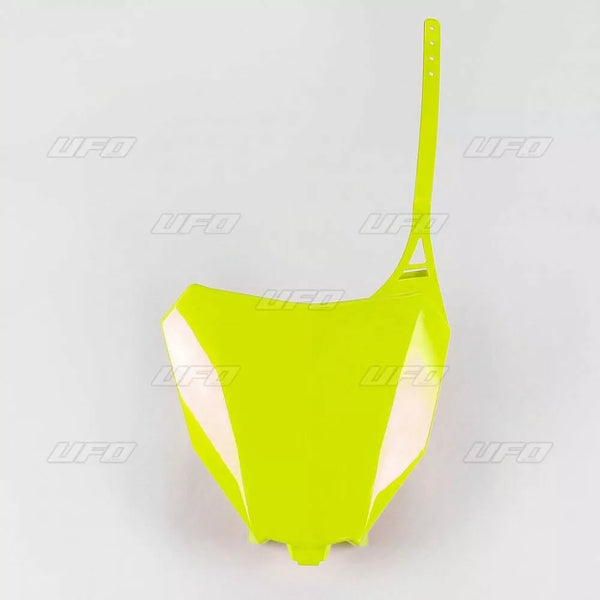 UFO FRT#PLATE CRF450 17 FLO YELLOW HO04686#DFLU