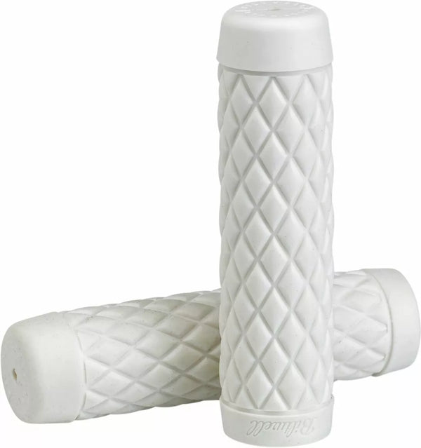 Biltwell Grips Torker 7/8 White 6705-0278