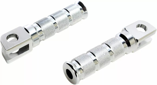 EMGO FOOTPEGS SILVER SUZ-FRONT 50-11231