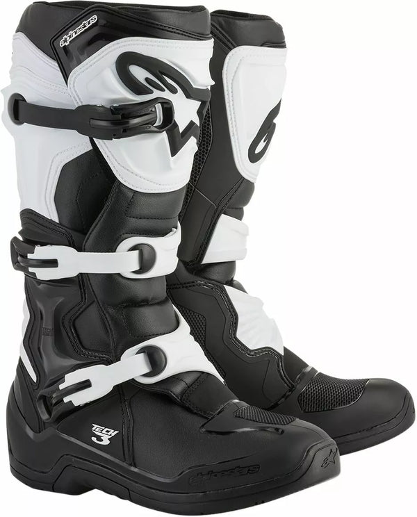 ALPINESTARS(MX) BOOT TECH3 BLACK/WHITE 9 2013018-12-9