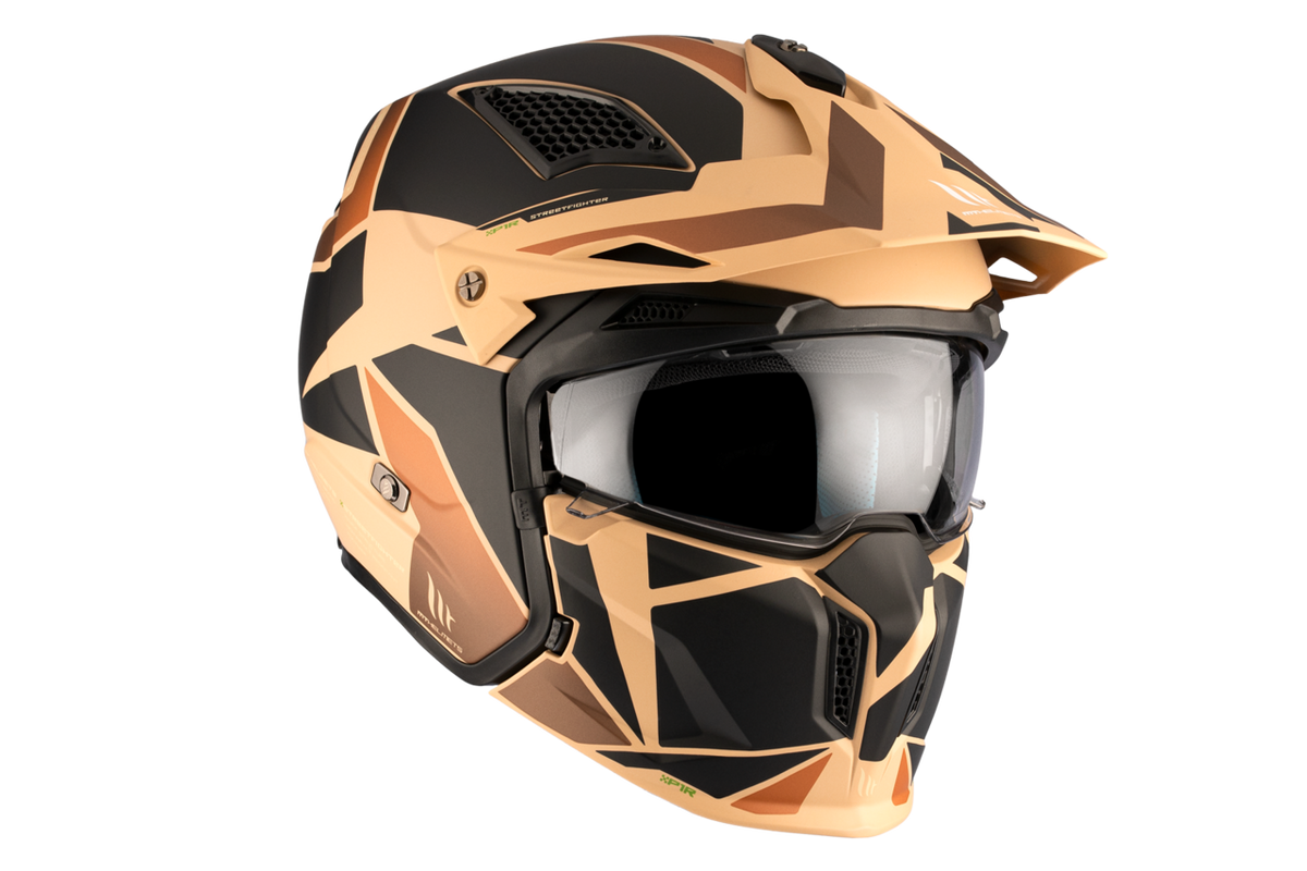 MT Helmets Öppen Mc-Hjälm Streetfighter SV S P1R B9