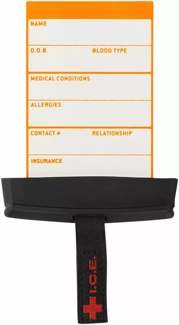 ICON I.C.E. CARD/HOLDER BLACK 2840-0071