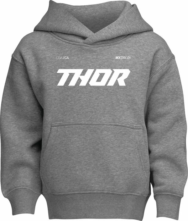 THOR HOODIE YOUTH BRAVE HTR GRAY XL 3052-0713