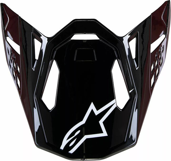 ALPINESTARS(MX) VISOR SM10 BLACK CARBON 8980123-1188-OS