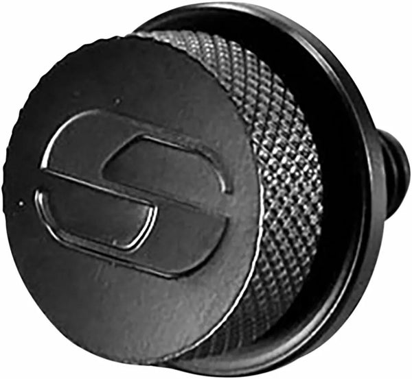 SADDLEMEN SEAT KNOB BLACK 1/4-28 8900B