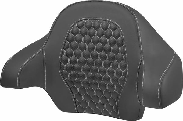 SADDLEMEN TOUR PACK BACKREST PAD HC WHIT 814-07-15106