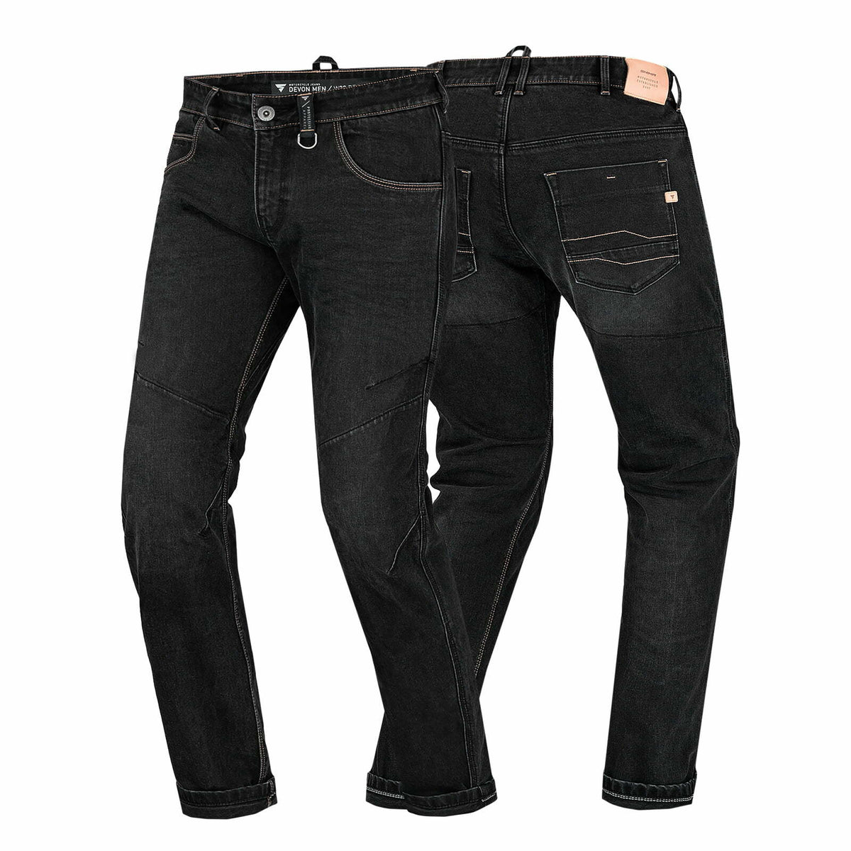 Shima Kevlar Mc-Jeans Devon Svart