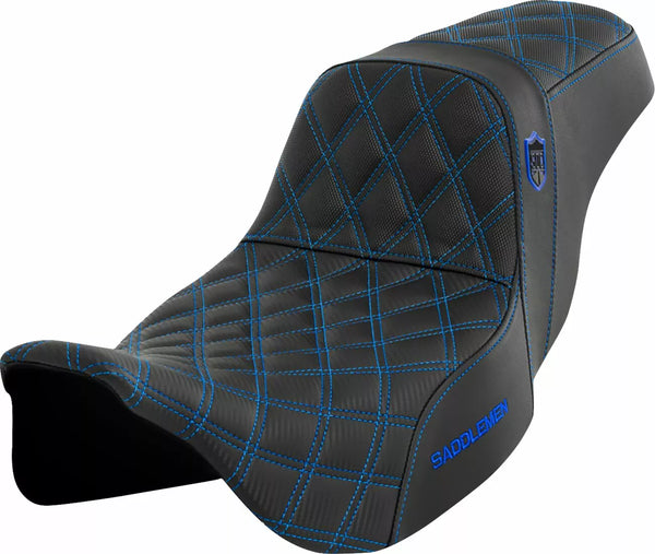 SADDLEMEN SEAT PRO SERIE SDC FLT 08-UP - SC80807BLU