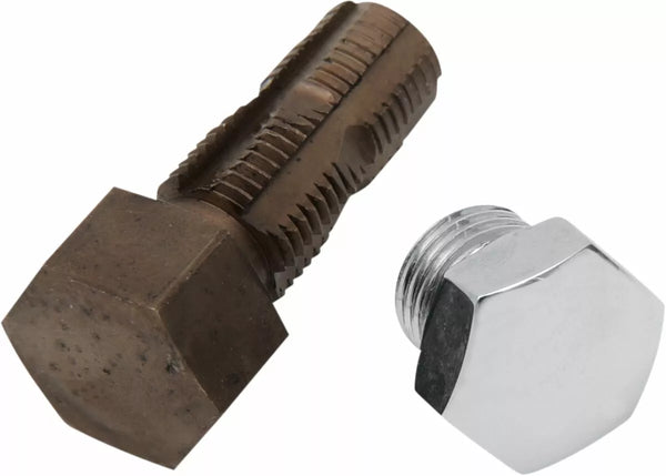 COLONY CHR DRAIN PLUG W/TAP 7502-2