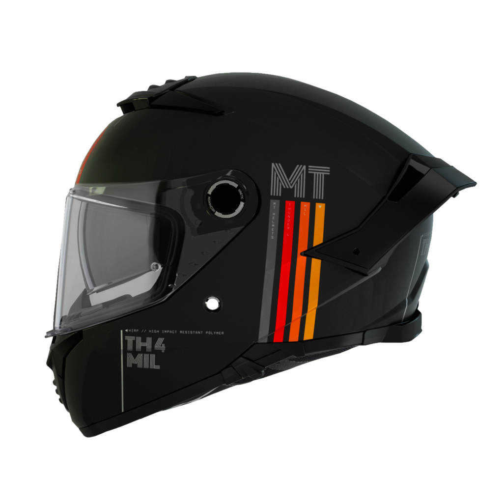 MT Helmets Integralhjälm Thunder 4 SV Mil Matt Svart