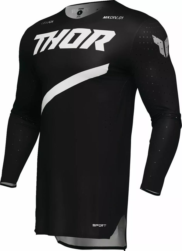 THOR JERSEY SPORT BRAVE BLACK MD 2910-8089