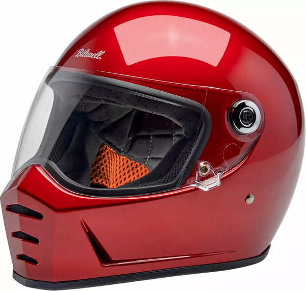 BILTWELL HELMET LANESPLTR RED MD 1004-351-503