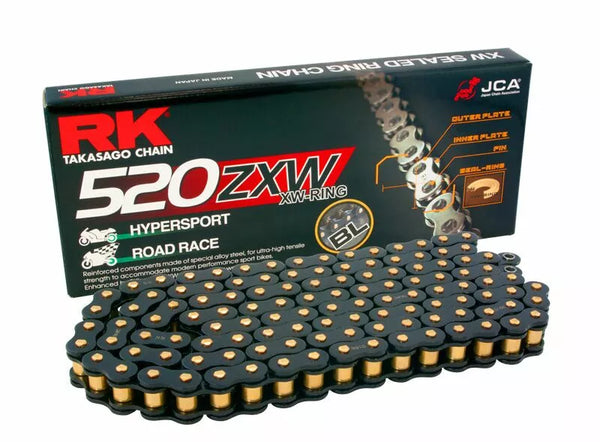 RK Chain RK520ZXW BK 112R BL520ZXW-112-CLF