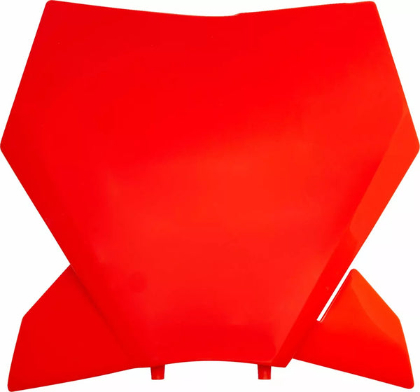 UFO NUMBER PLATE KTM 23- FL OR KT05013#FFLU