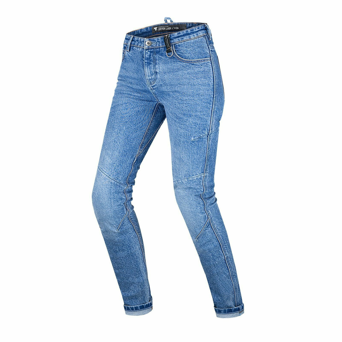 Shima Dam Kevlar Mc-Jeans Devon Blå