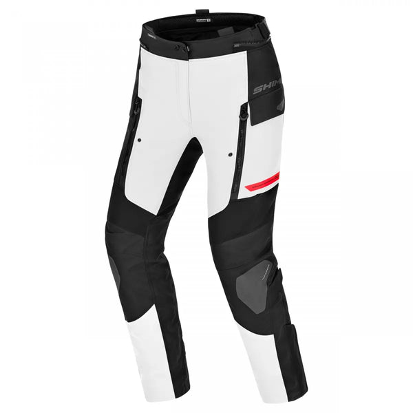 Shima Dam Textil Mc-Byxor Dune Grå /Röd /Blå