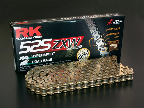 RK Chain RK525ZXW GG 118R GB525ZXW-118-CLF
