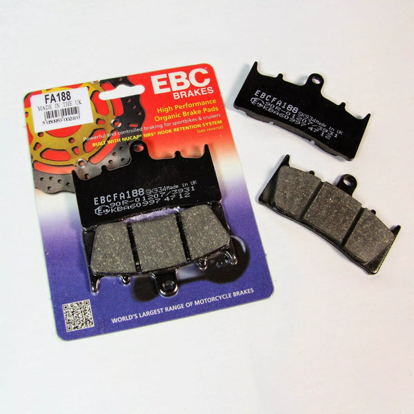 EBC BRAKE PAD FA SER ORGANIC FA654