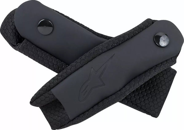 ALPINESTARS(MX) CHIN STRAP COVER SET BLACK 8983319-10-OS