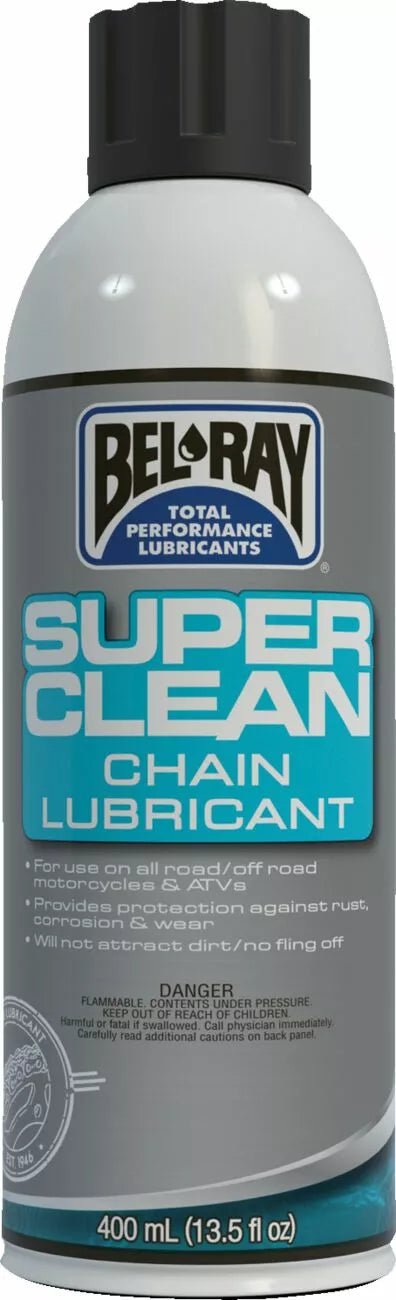 BEL-RAY LUBE SUPER CLEAN CLEAN 400ML 99470-A400W