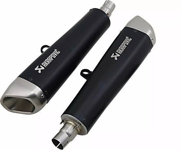 AKRAPOVIC MUFFLERS TI BK SPD TWIN S-T12SO2-HCQTBL