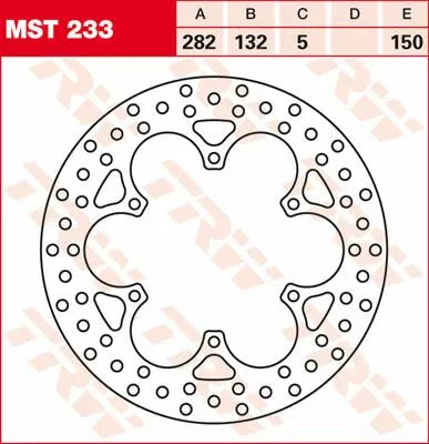 TRW ROTOR TRW MST233 MST233